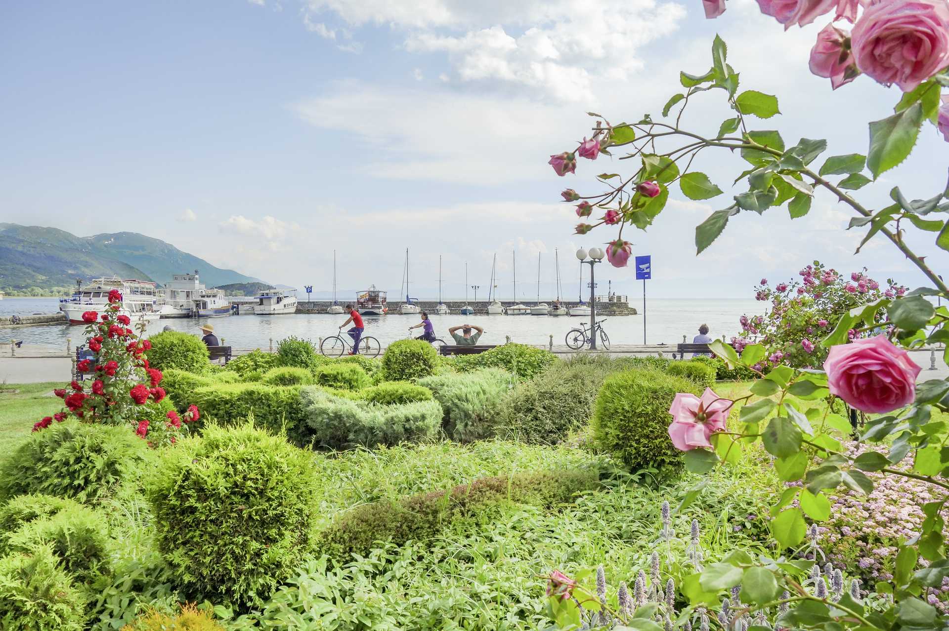 Heldagsutflukt til Ohrid i Makedonia