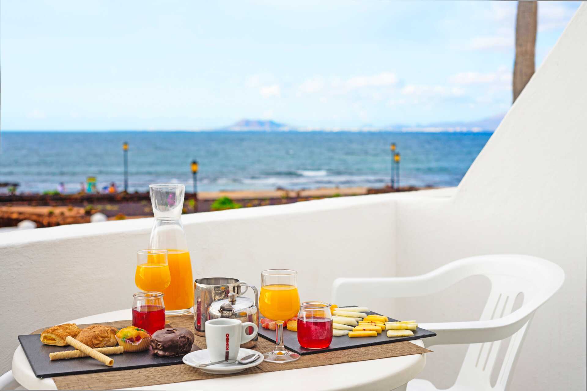 Toromsleilighet med havutsikt på hotell Hesperia Bristol Playa, Fuerteventura.