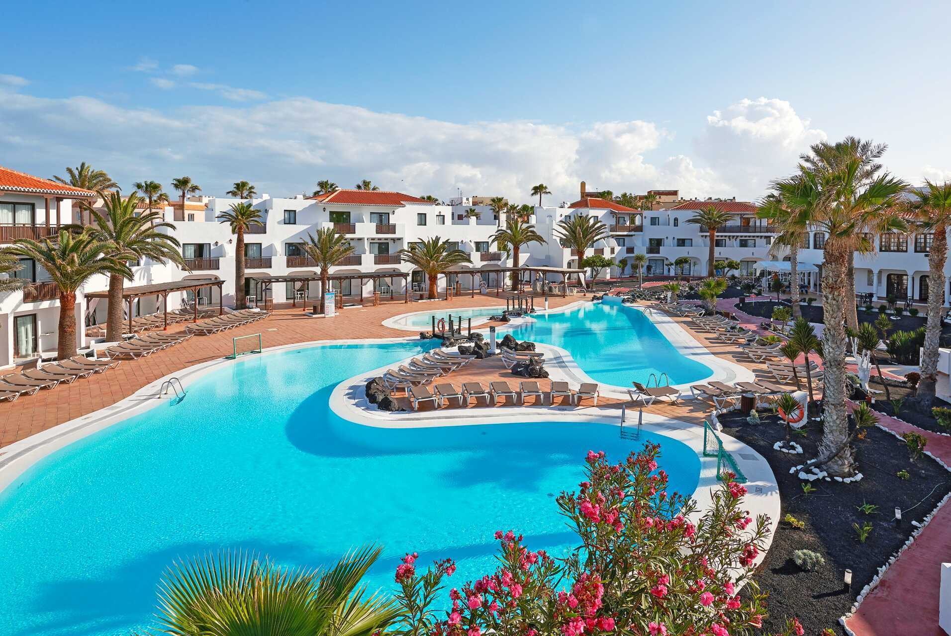 Bassengområdet på hotell Hesperia Bristol Playa, Fuerteventura.