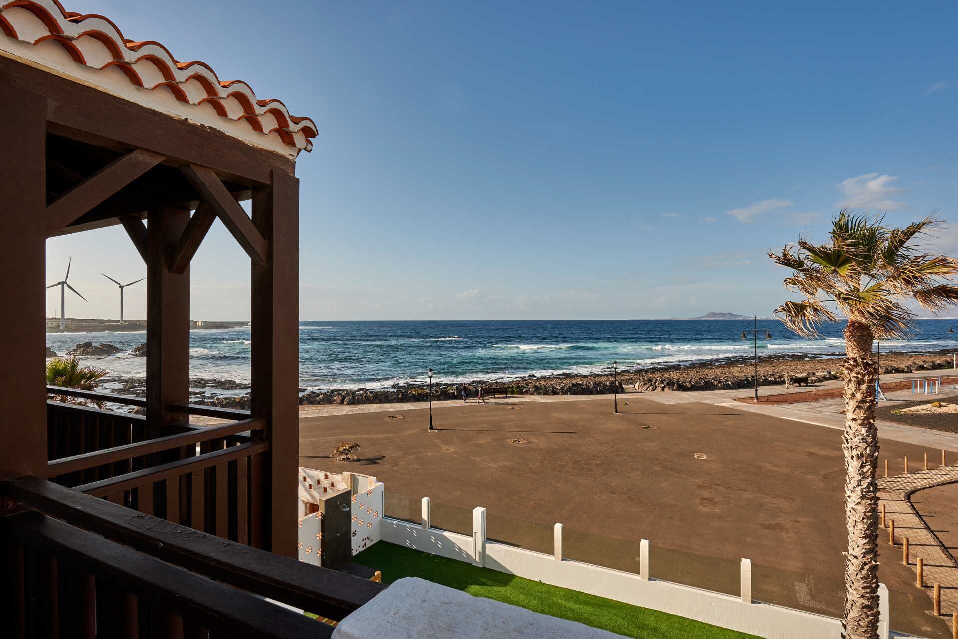 Utsikten fra hotell Hesperia Bristol Playa, Fuerteventura.
