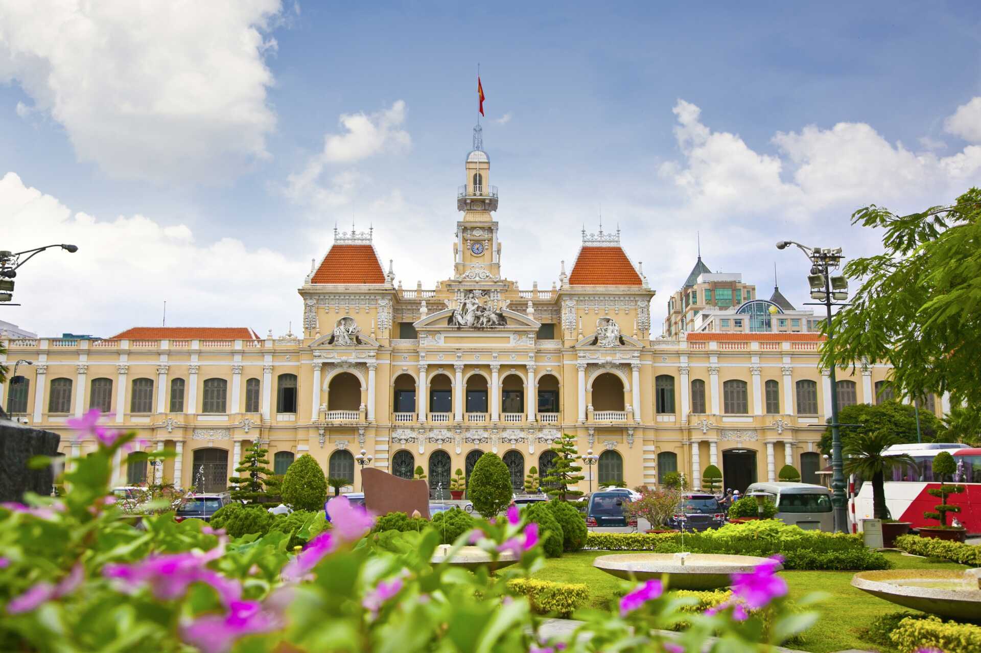 Rådhuset i Ho Chi Minh-byen