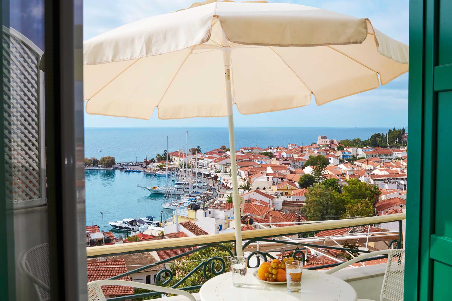 Hotell Panorama i Pythagorion på Samos, Hellas.