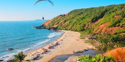 Strand i Nord-Goa