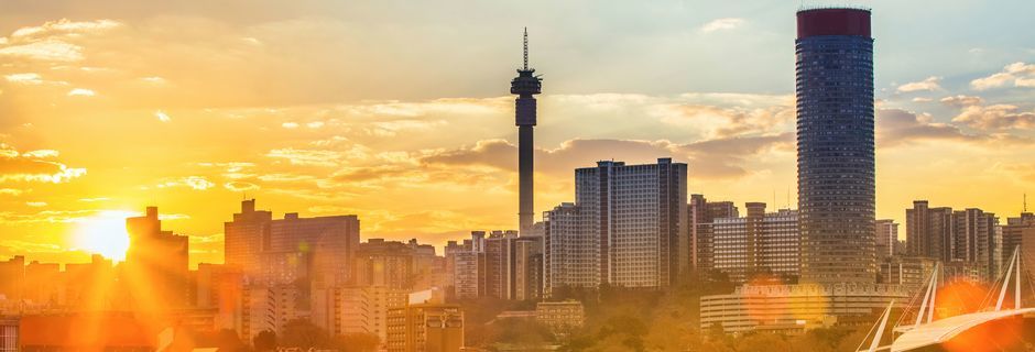 Johannesburg er Sør-Afrikas største by.