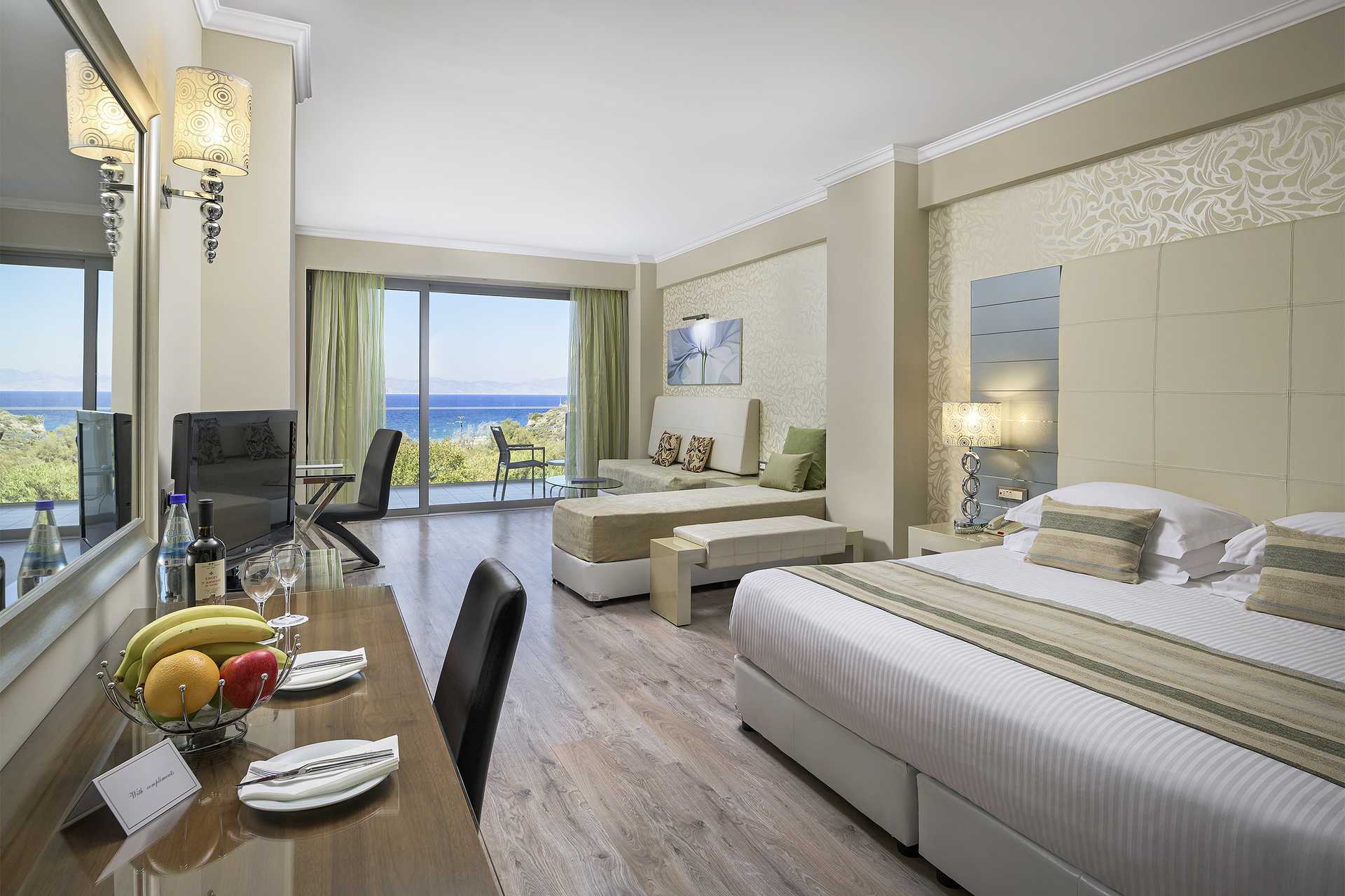 Juniorsuite på Atrium Platinum.