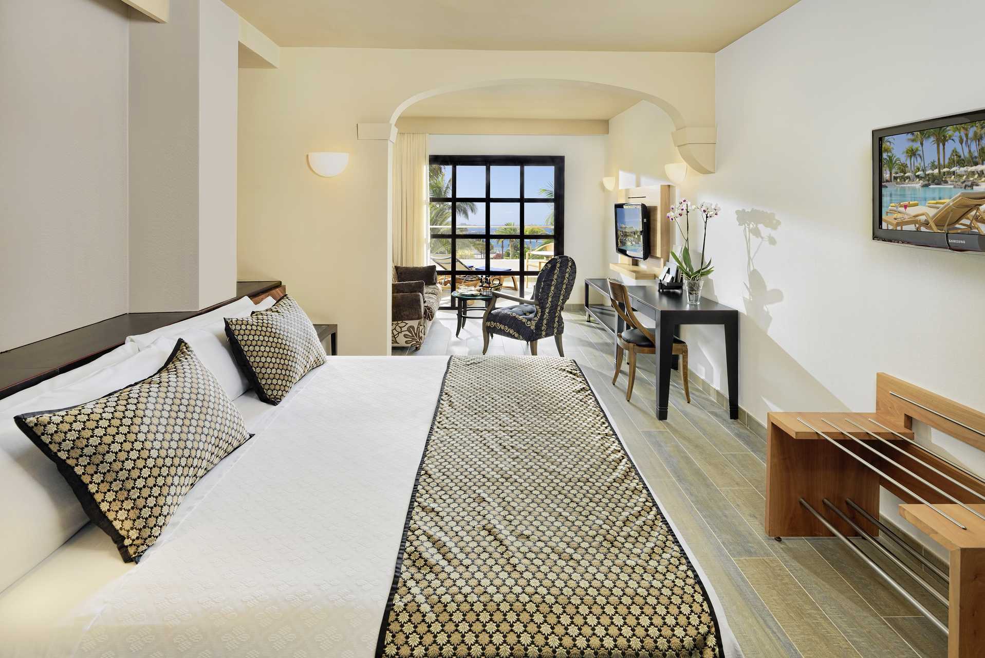 Juniorsuite på Jardines De Nivaria i Costa Adeje på Tenerife.