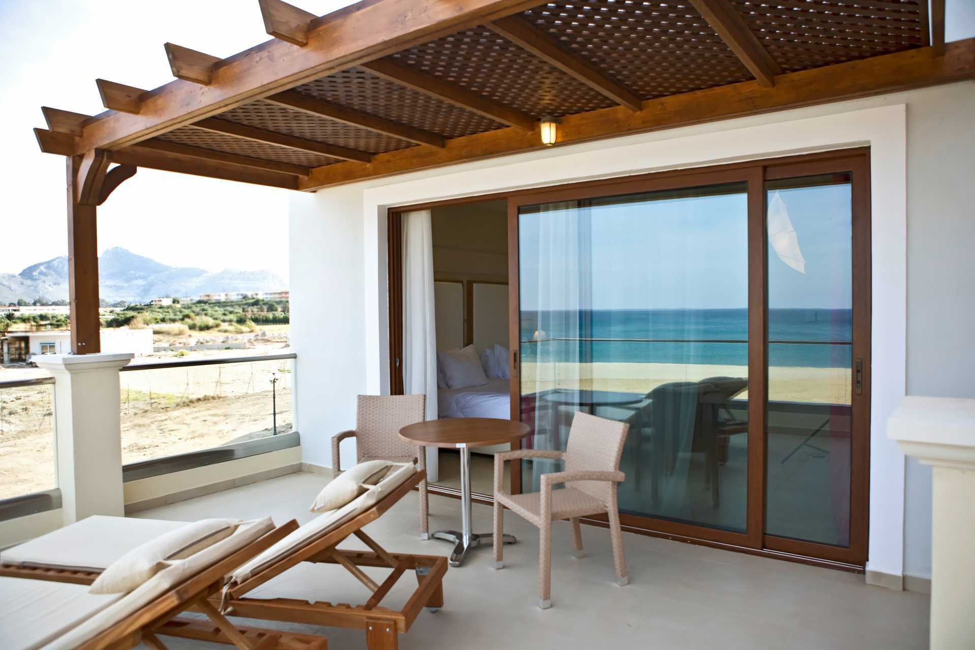 Juniorsuite på Mythos Beach, Rhodos.