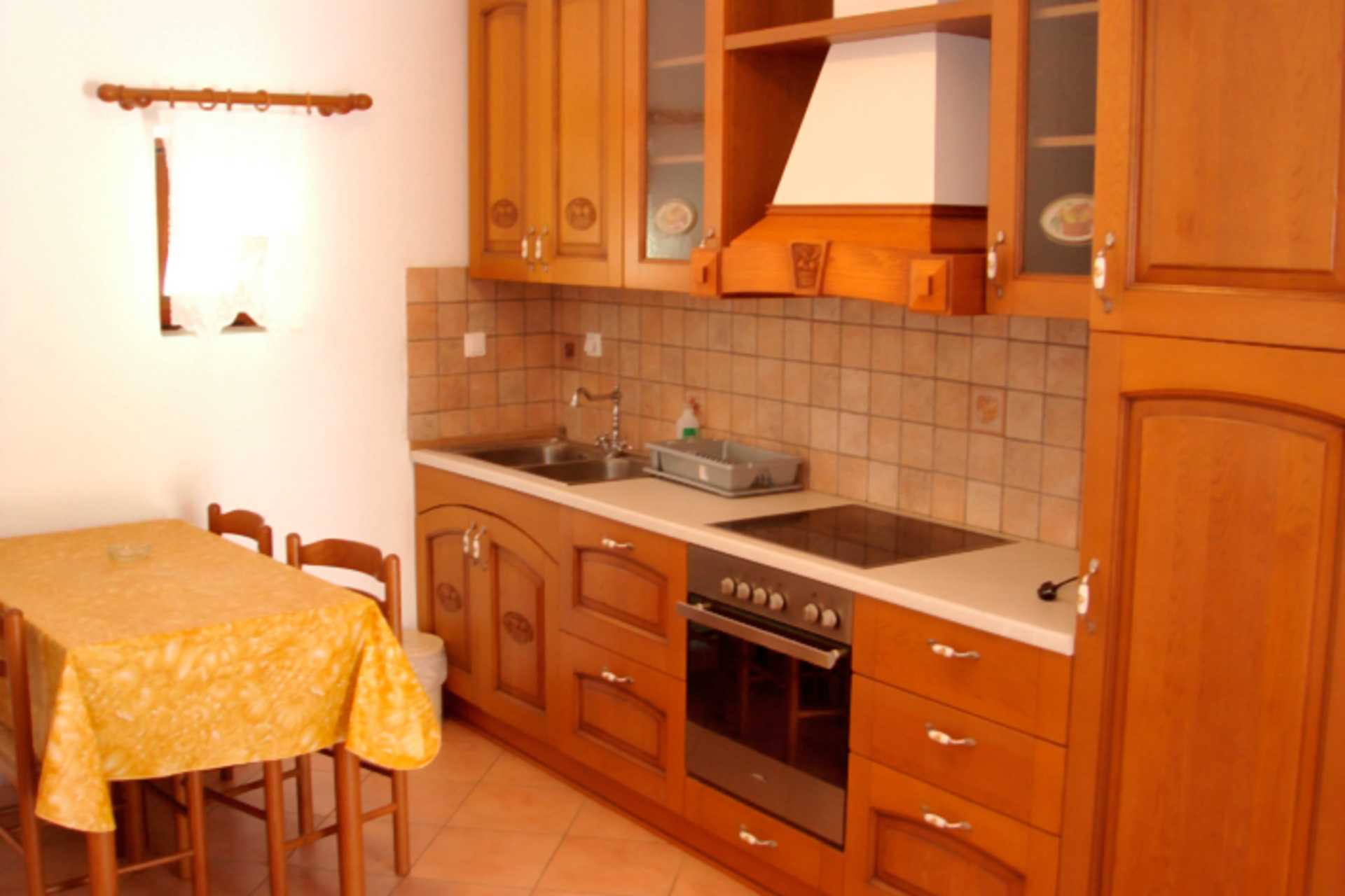 Kjøkken i større toromsleilighet