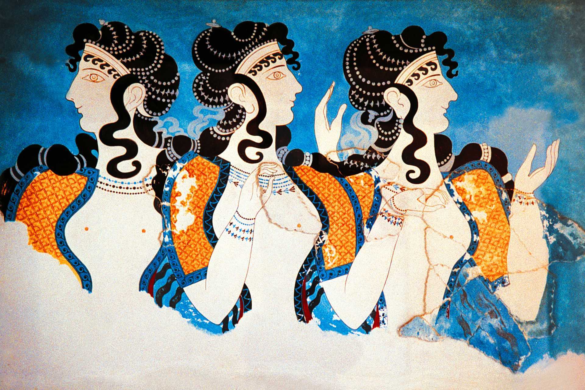 Knossos og Kretas hovedstad Heraklion