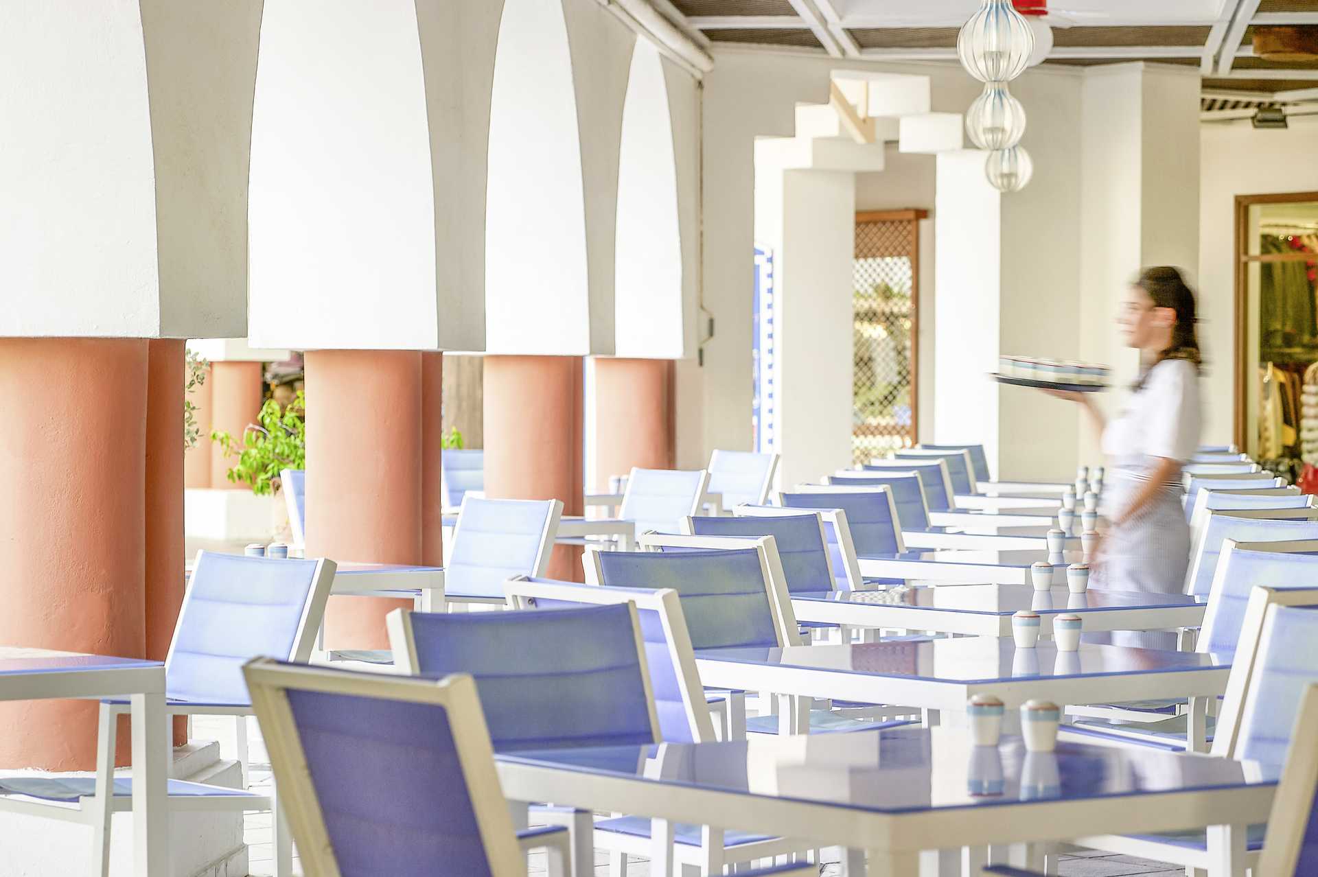 Snackbaren på hotellet Aldemar Knossos Royal i Hersonissos, Kreta.