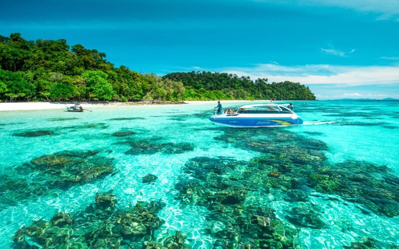Koh Rok & Koh Haa med speedbåt