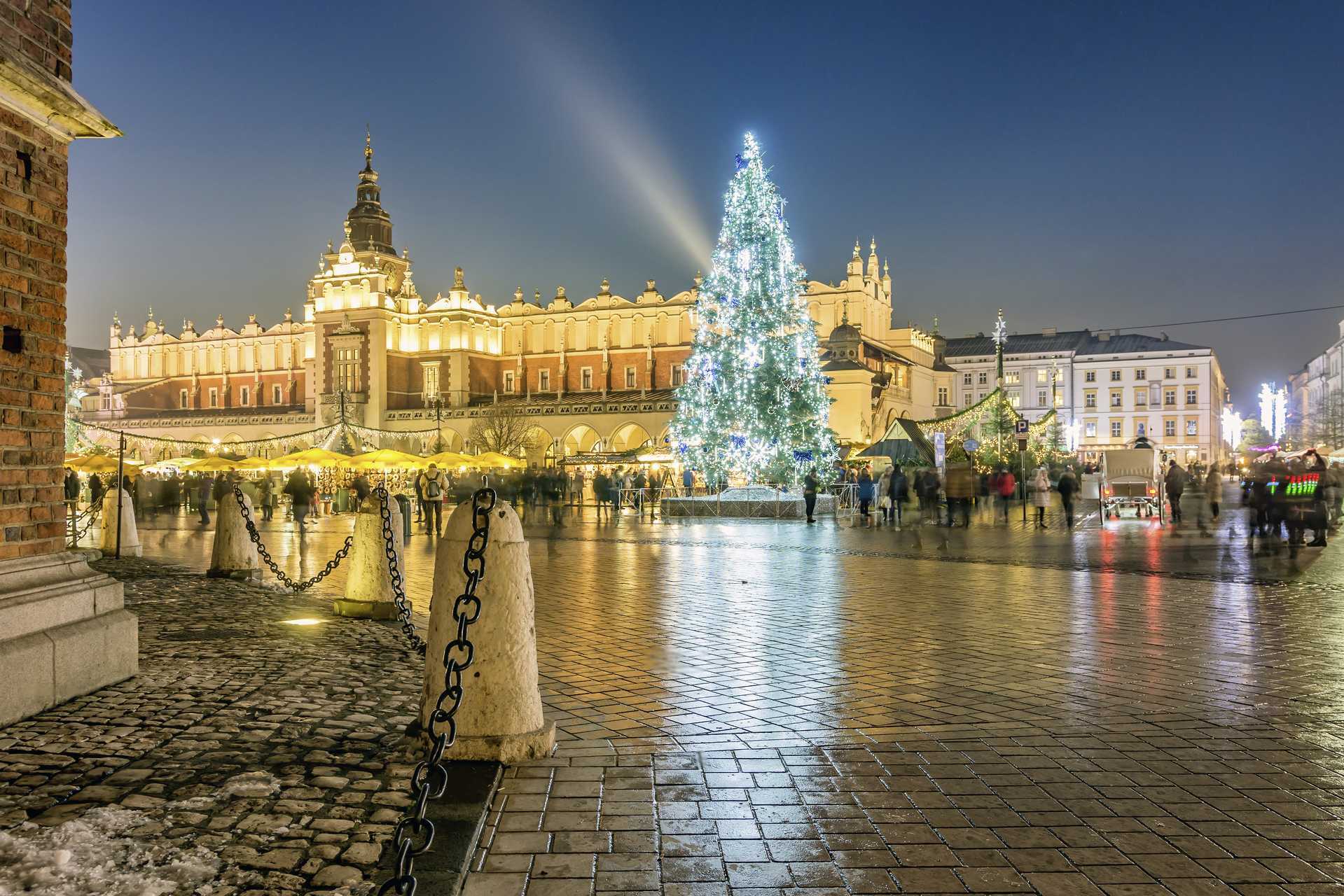 Julemarked i Krakow.