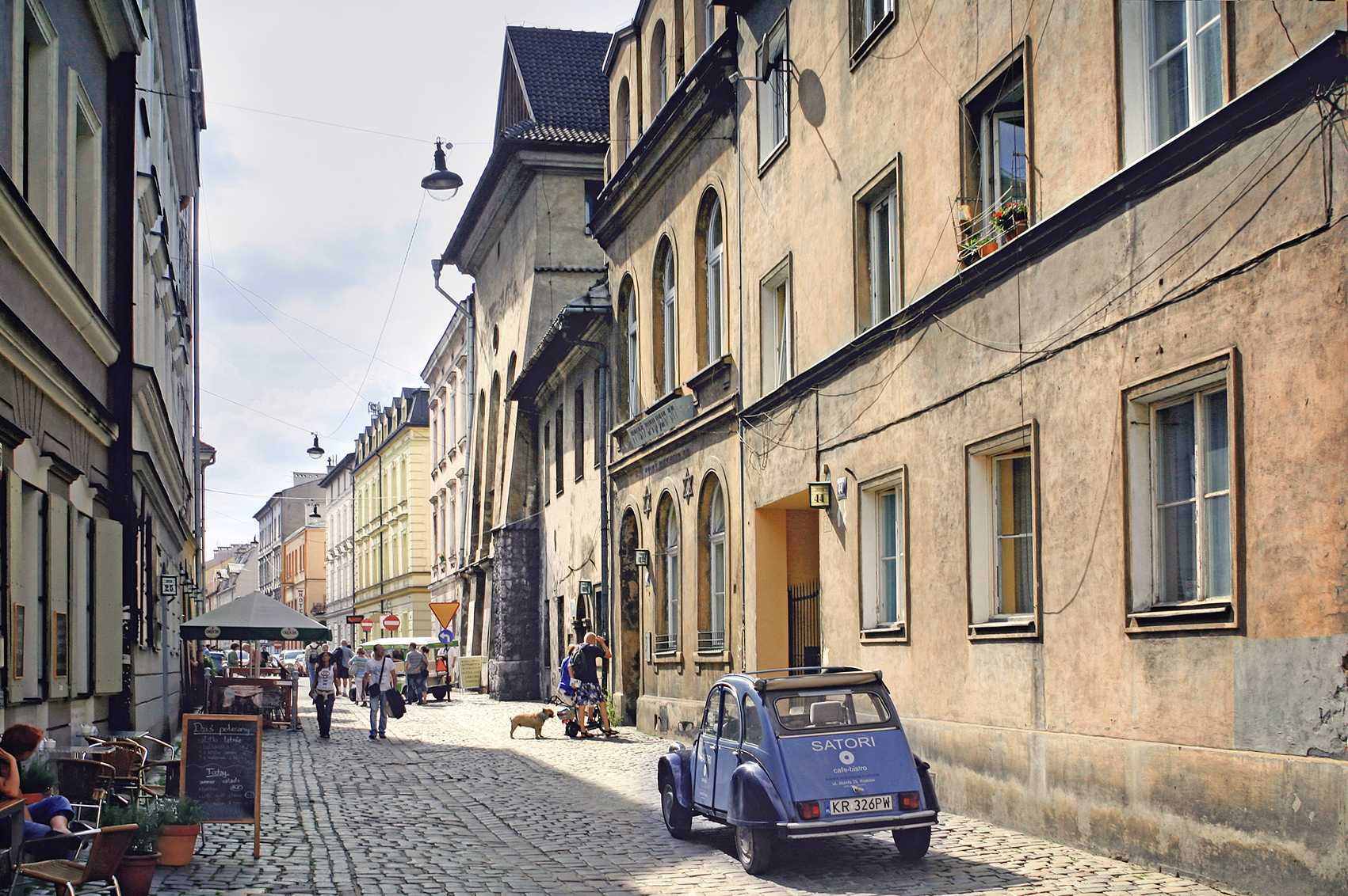 Kazimierz, de jødiske kvartalene i Krakow.