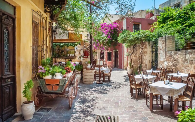 Chania og steinlandsbyen Koumos