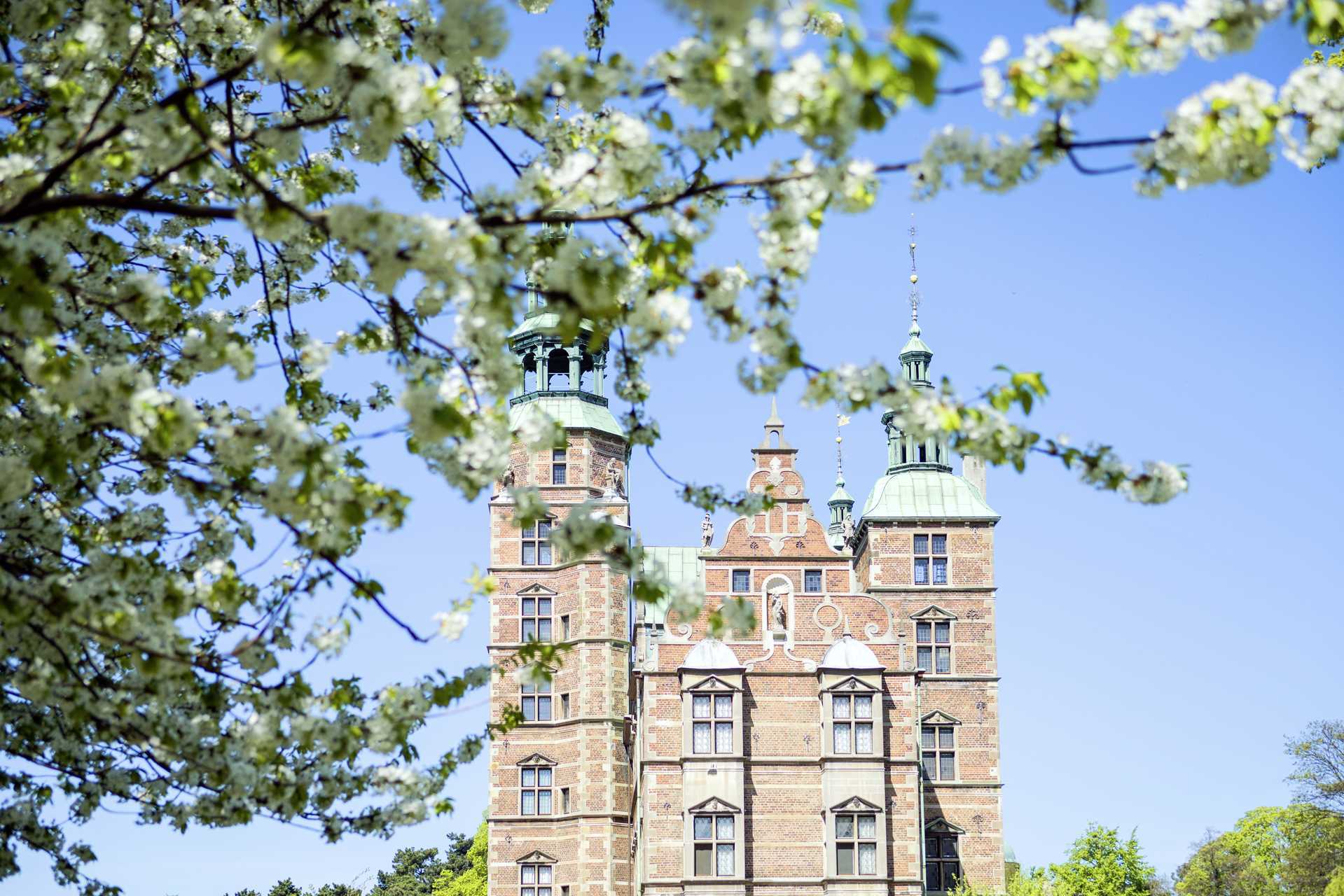 Rosenborgs slott, ett av mange slott i København.