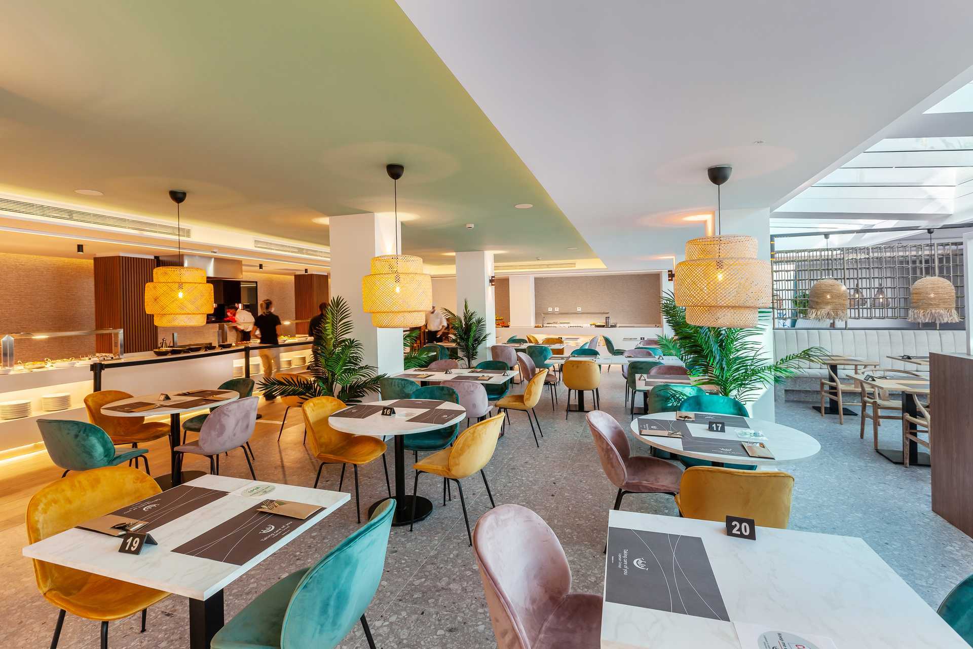 Bufférestauranten Palmera