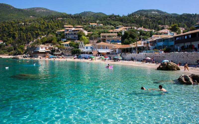 Lefkas Pearl – Agios Nikitas by Night