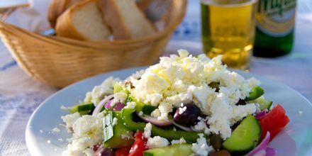Ikke en Hellas-ferie uten gresk salat!