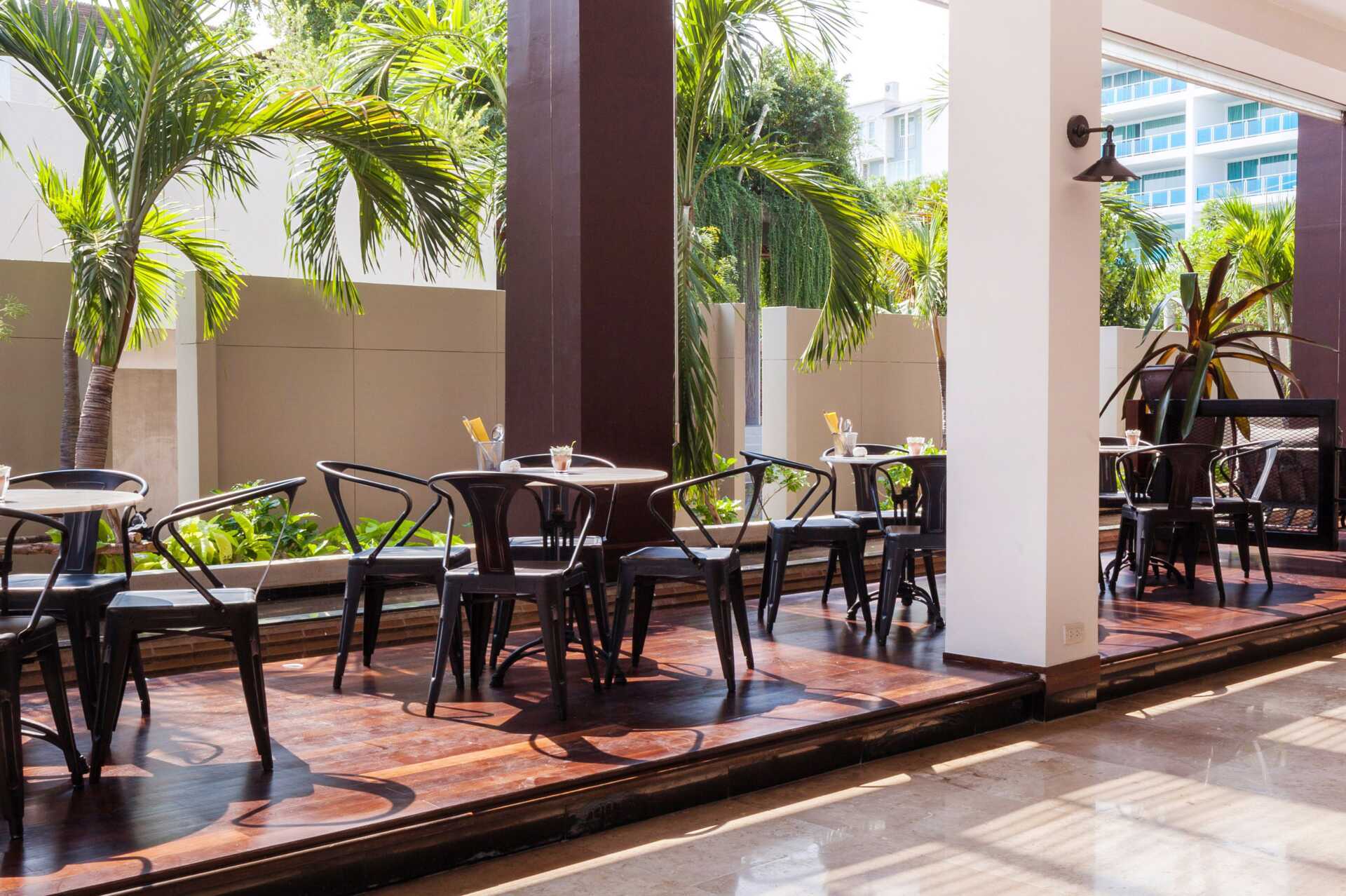 Restaurant Captain på Loligo Resort Hua Hin i Thailand.