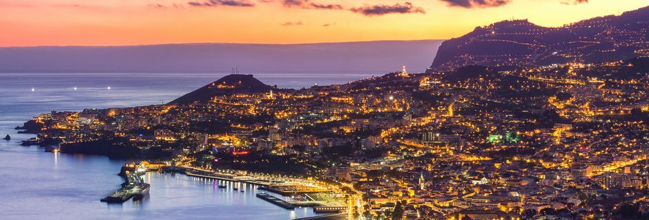 Funchal på Madeira i Portugal.