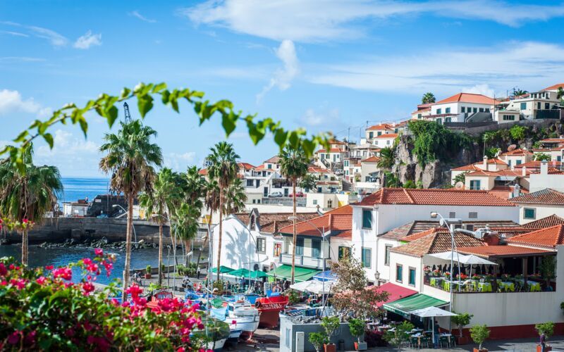 Funchal på Madeira i Portugal.