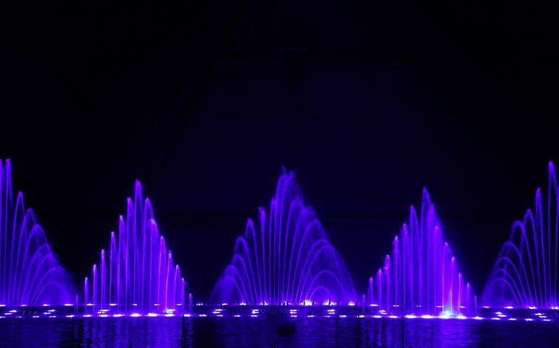 Magic Dancing Waters i Fig Tree Bay