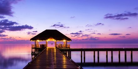 Du bør se opp for fabelaktige solnedganger på Maldivene!