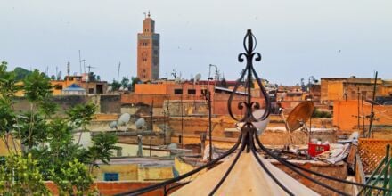 Marrakech i Marokko