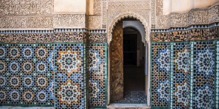 Vakkert keramikkarbeide i Marokko