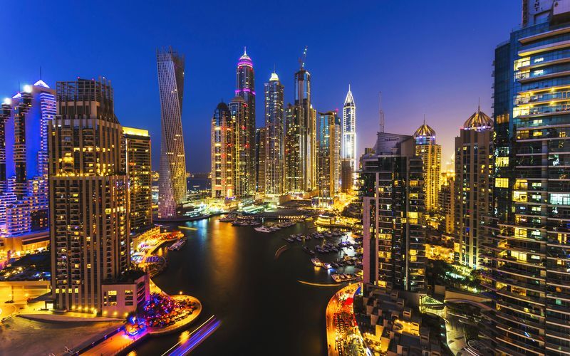 Middagscruise i Dubai Marina