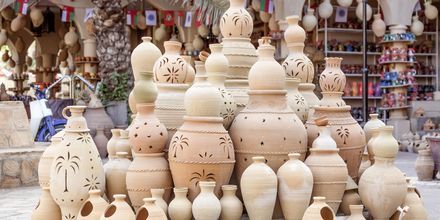 Vakker keramikk fra Oman
