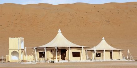Beduintelt i ørkenen, Oman