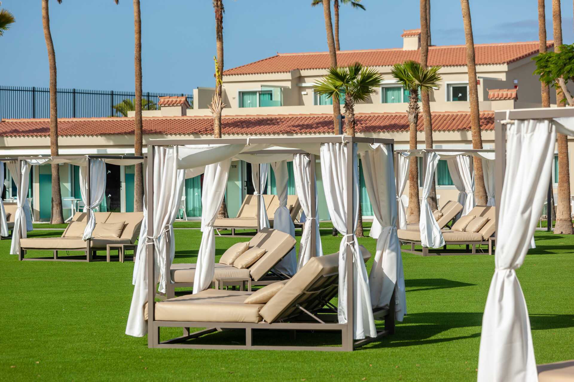 Område reservert for gjester i rom for voksne over 18 år.