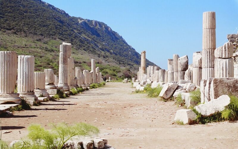Oppdag det gamle Efesos i Anatolia, med transport