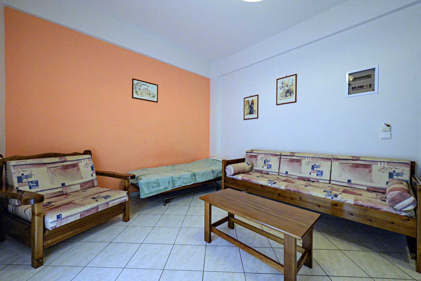 Oppholdsrommet i toromsleilighet