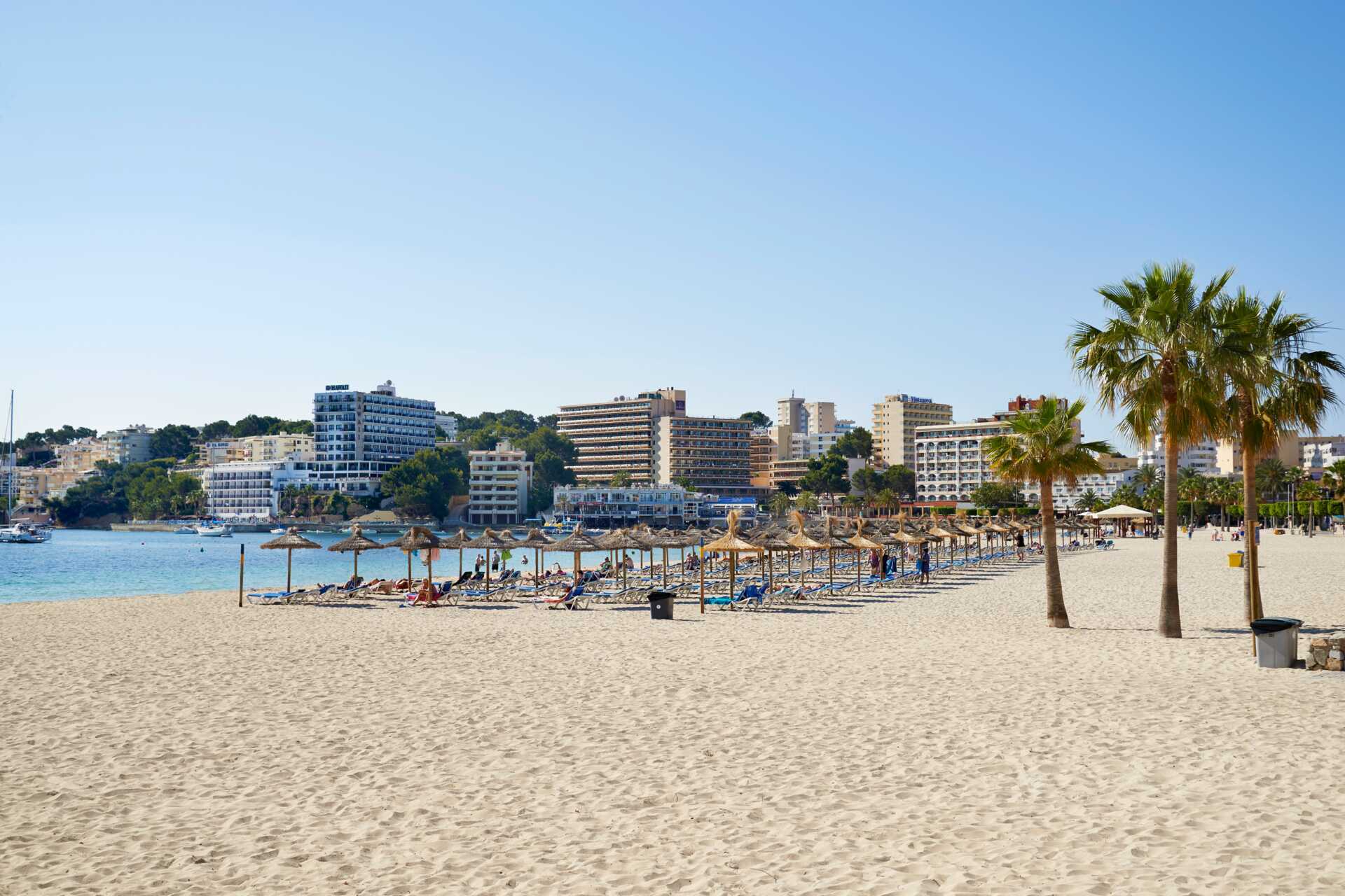 Stranden i Palma Nova