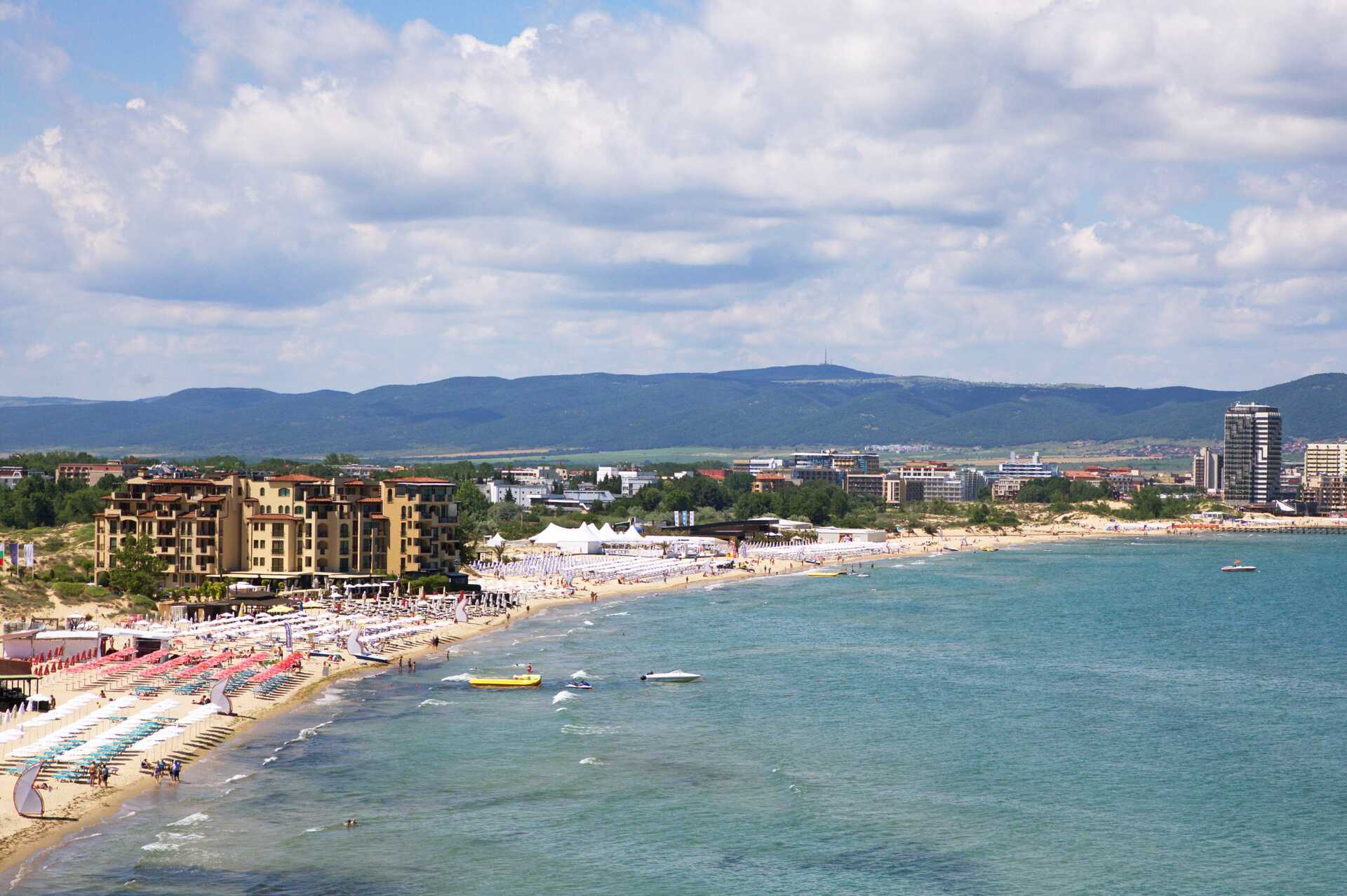 Utsikten fra hotellet