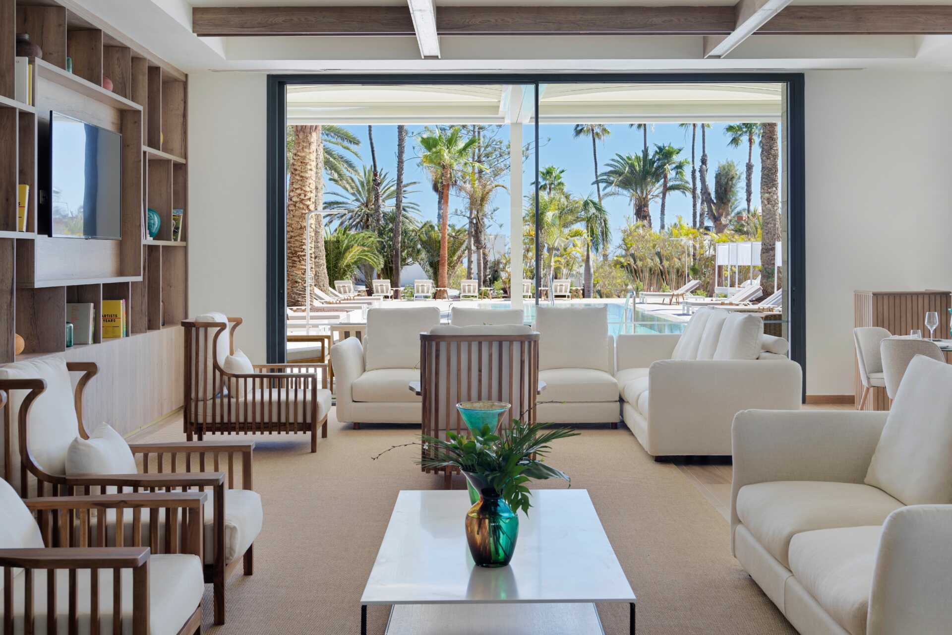 Lounge for gjester som bor i juniorsuiter