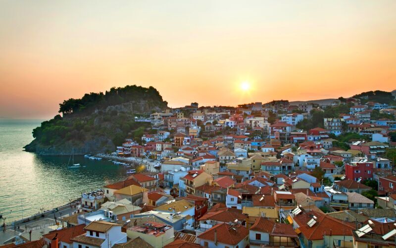Parga by night