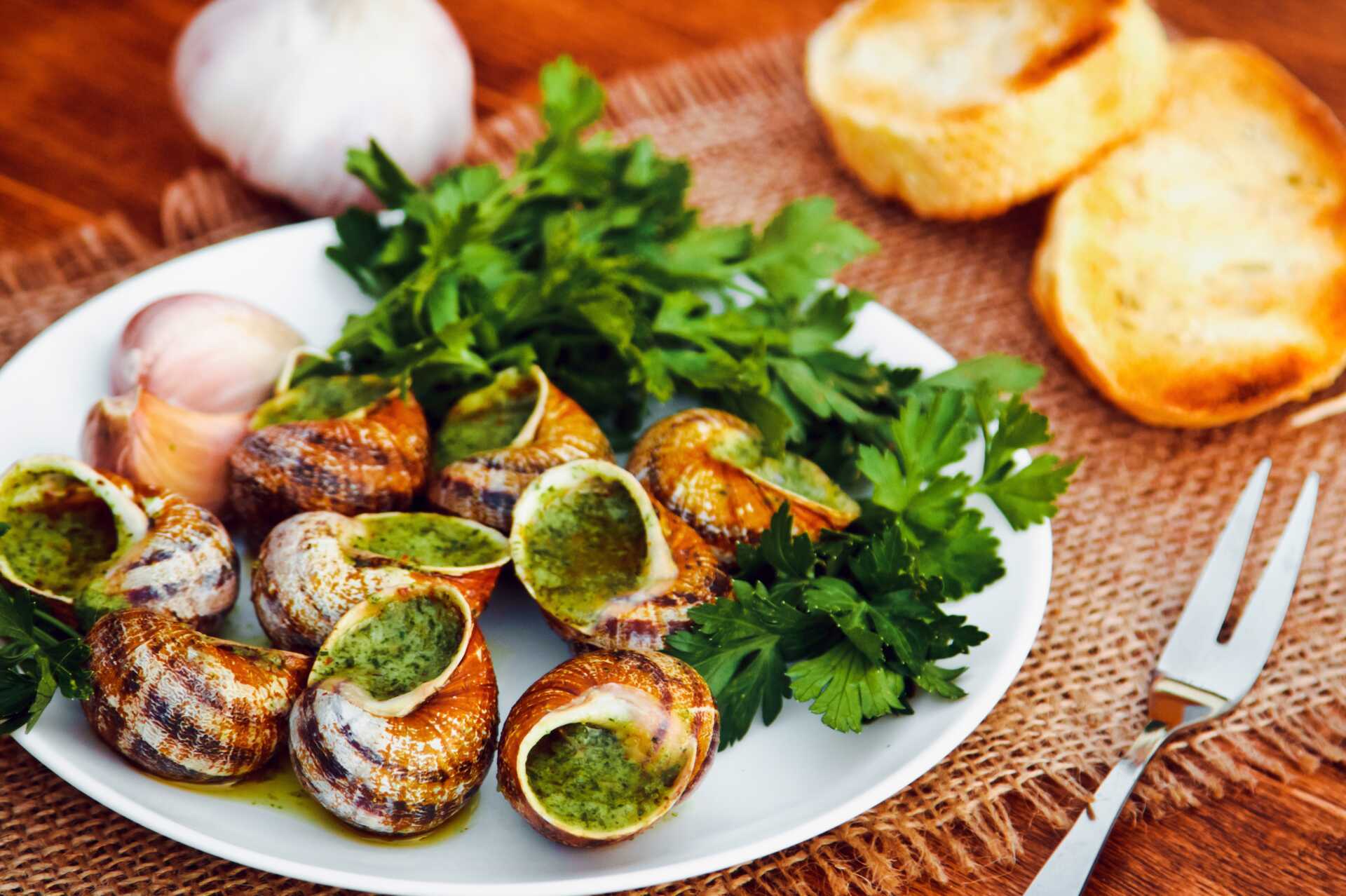 Snegler – verdt å teste i Paris.