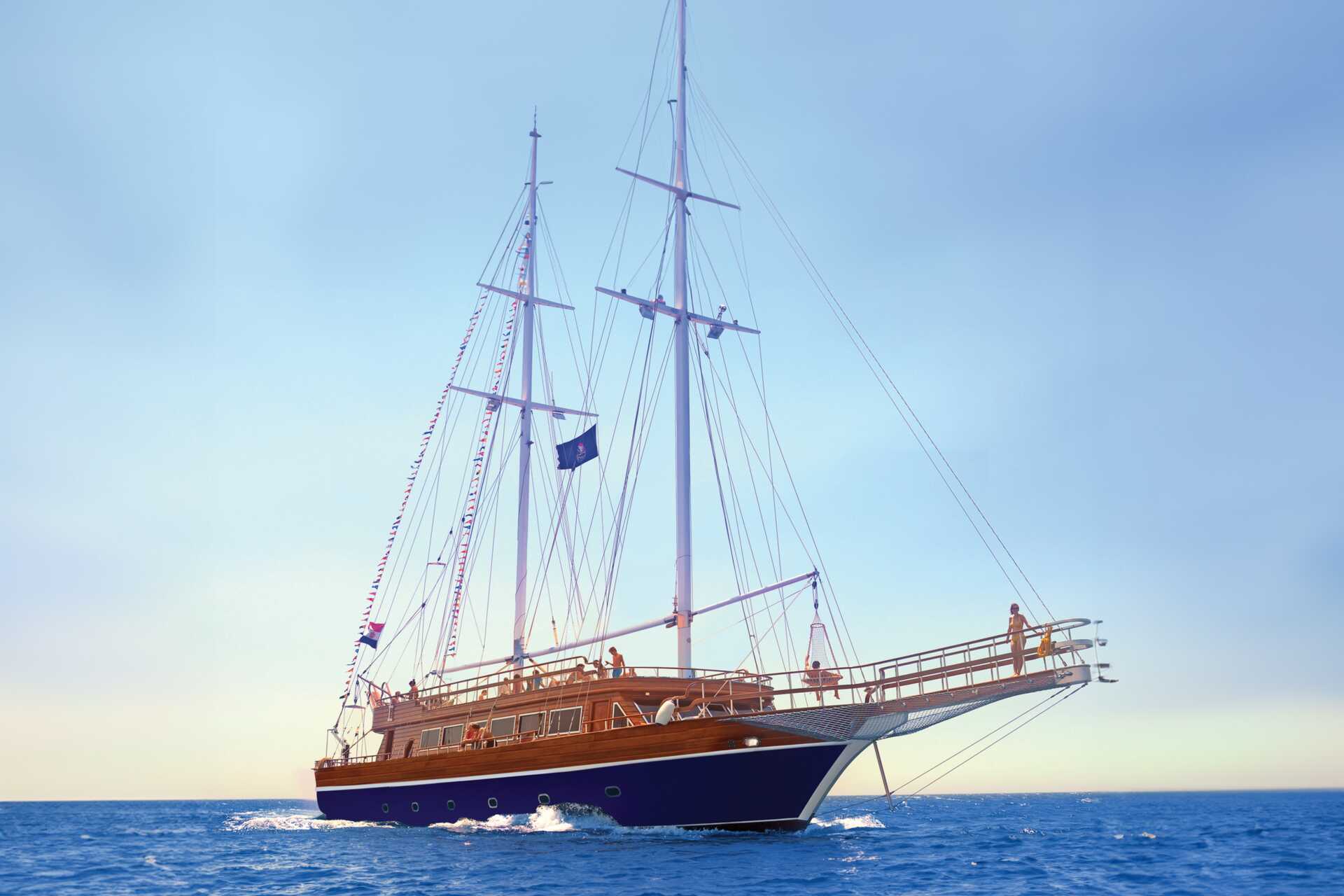 Piratskip på Rødehavet