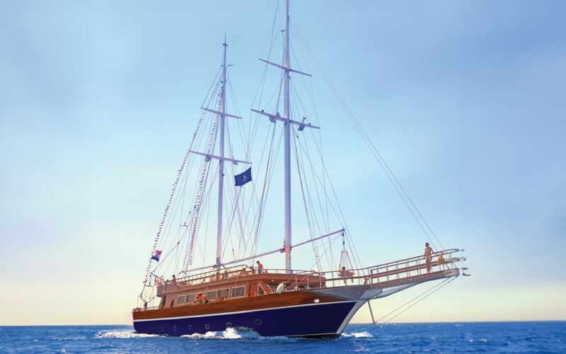 Piratskip på Rødehavet