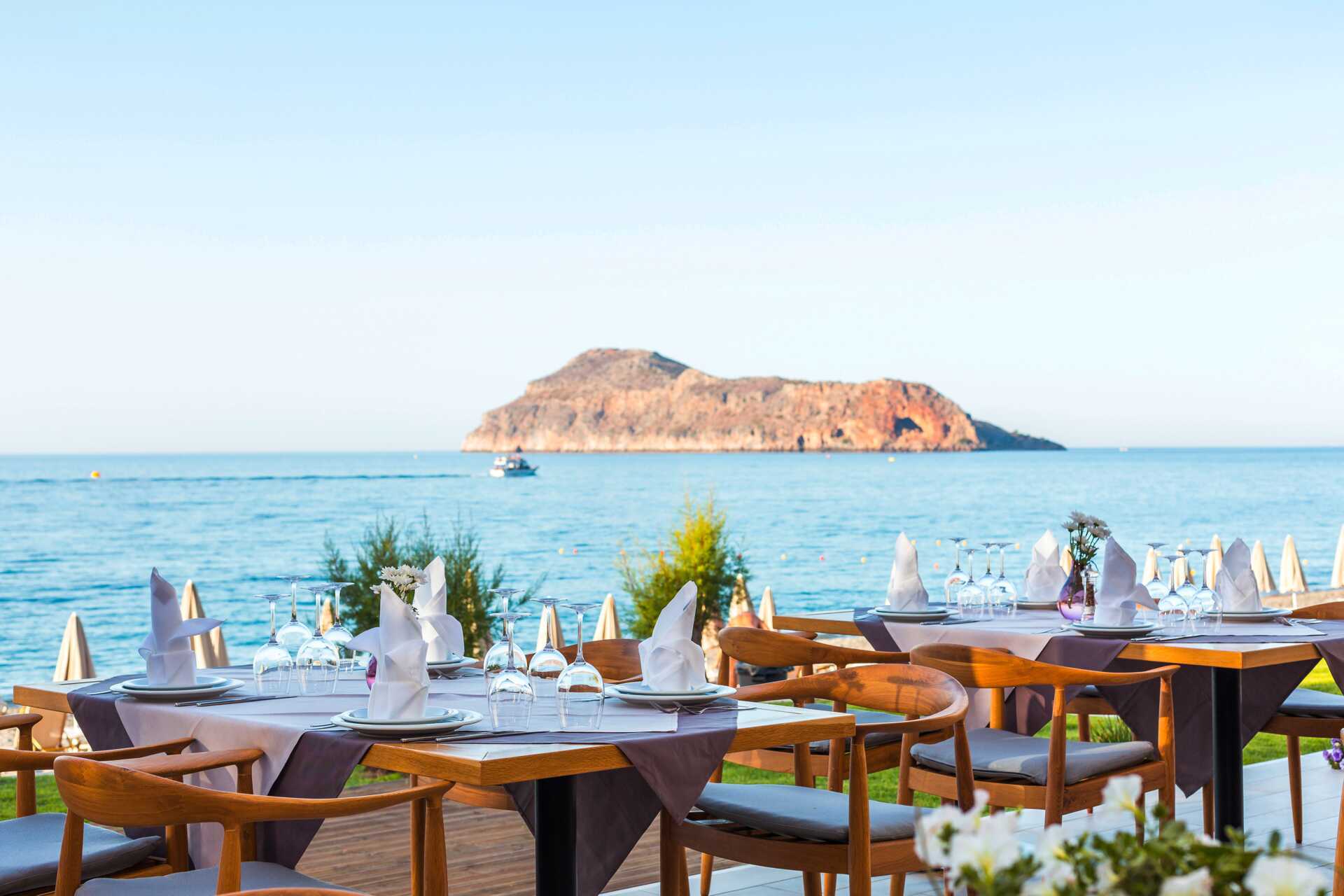 Middag på Blue Dome