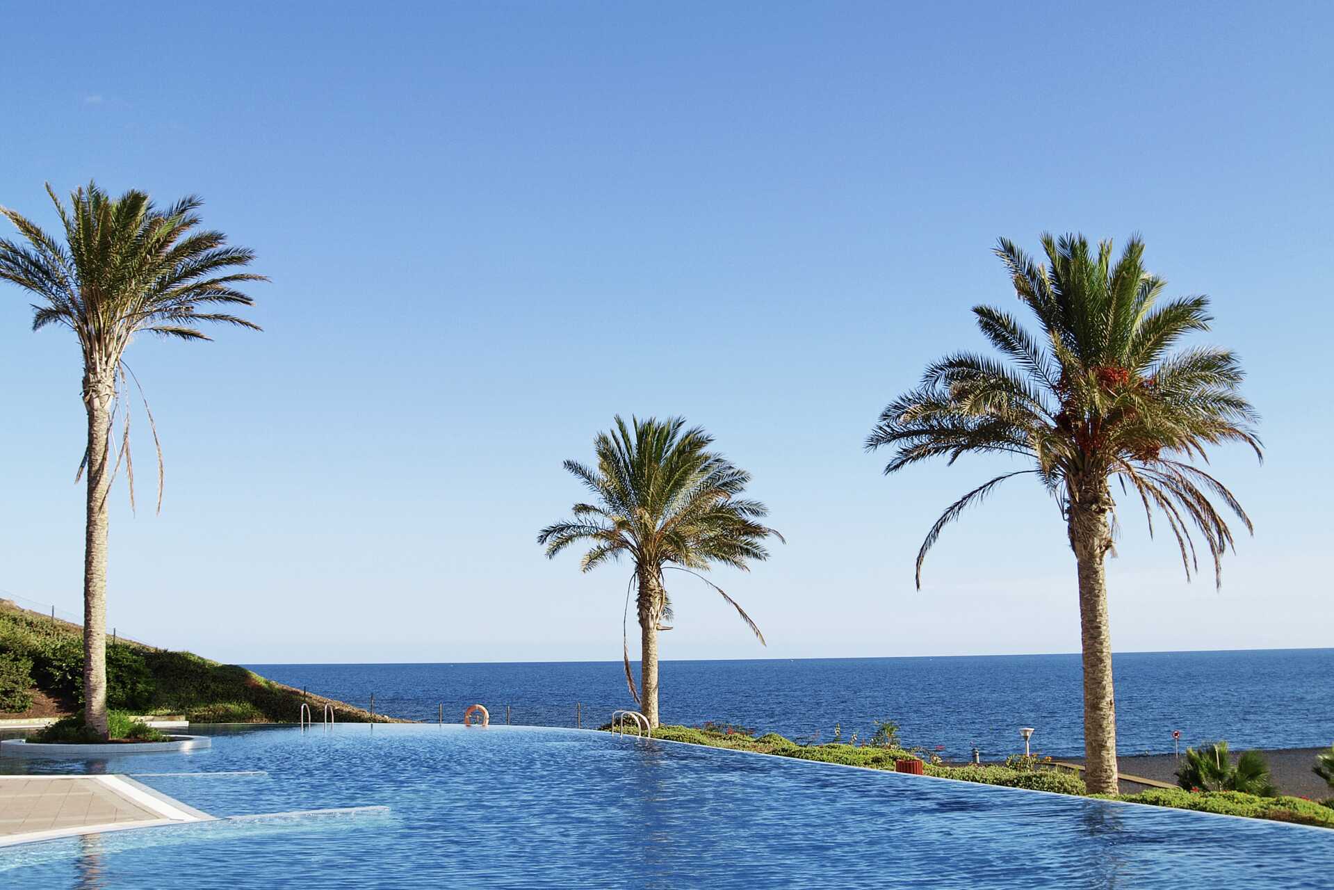 Bassenget på Playitas, Fuerteventura.