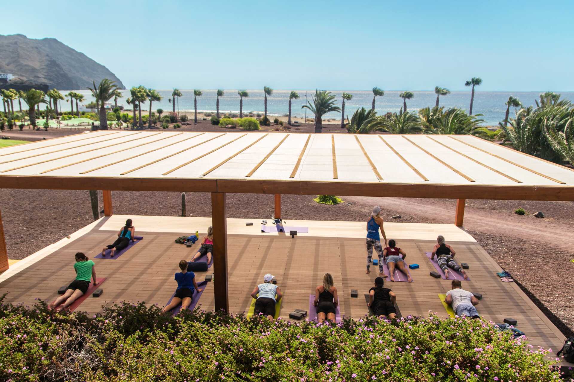 Yoga på Playitas Resort