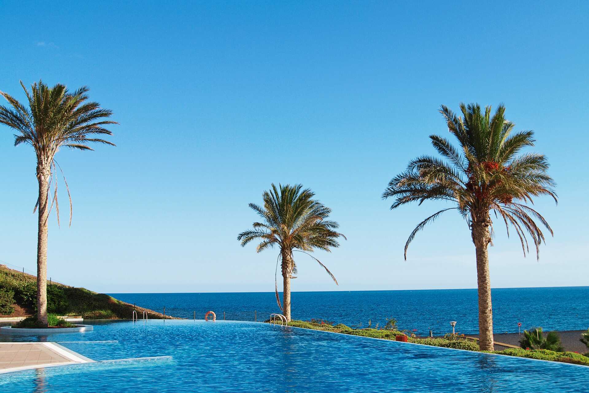 Bassenget på Playitas, Fuerteventura.