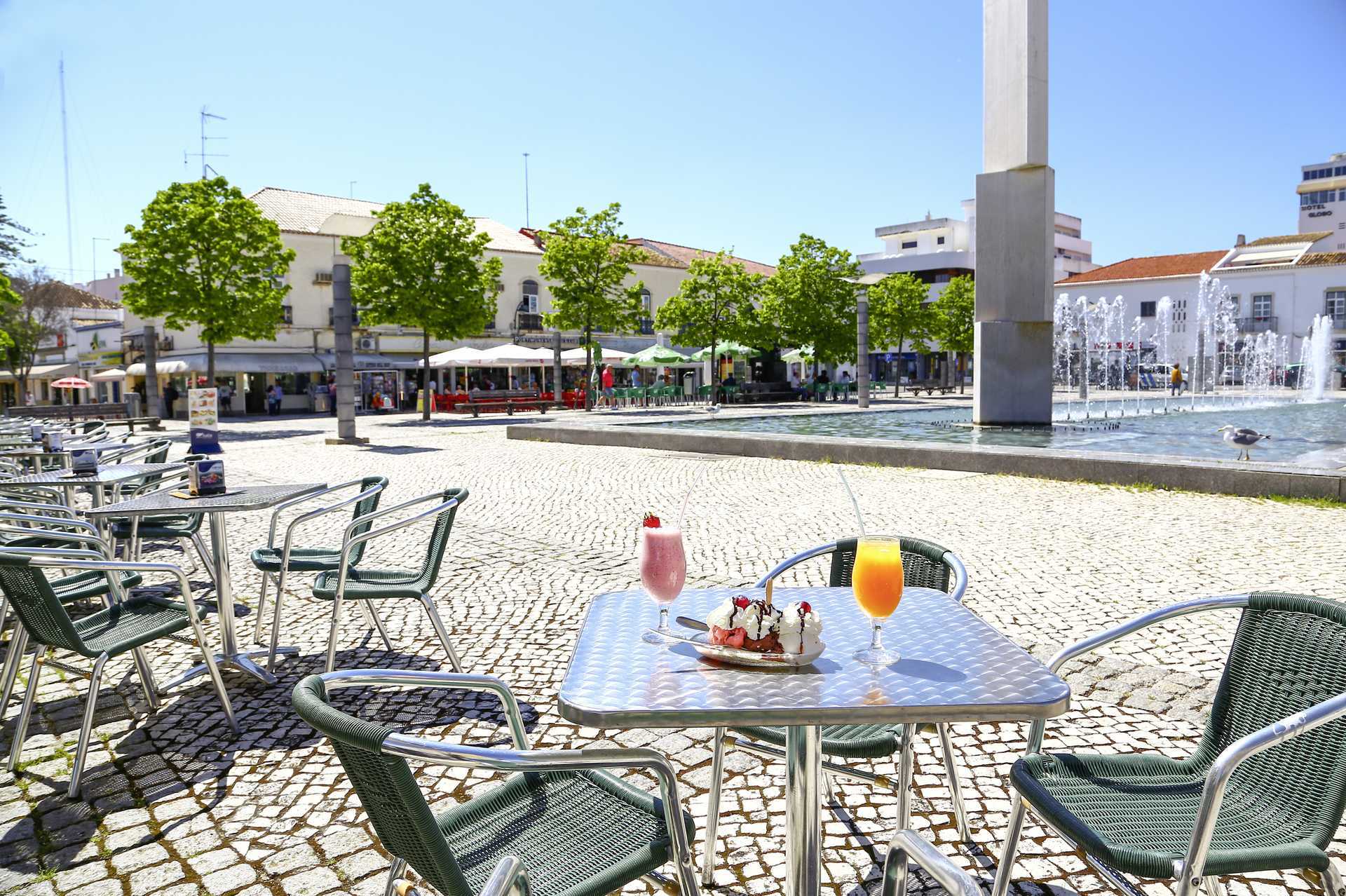 Portimao på Algarvekysten, Portugal.