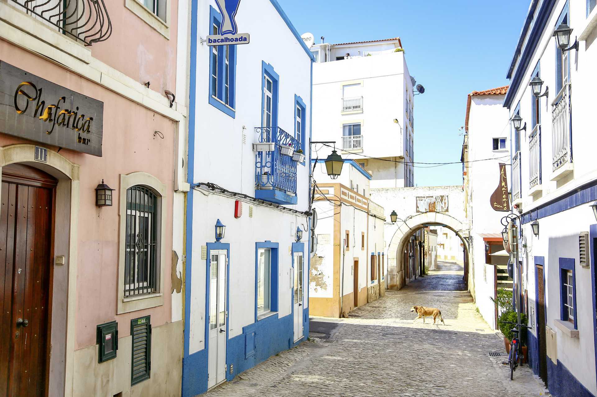 Portimao på Algarvekysten, Portugal.