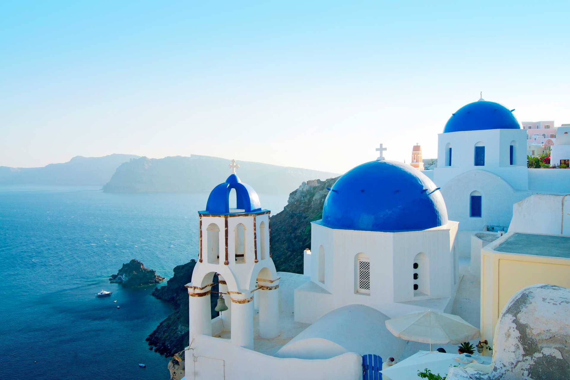 Postkortvakre Santorini