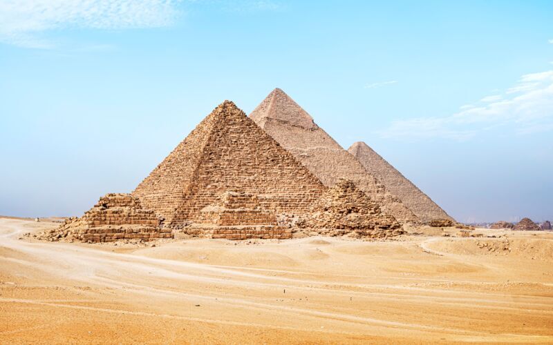 Pyramidene og Sfinksen